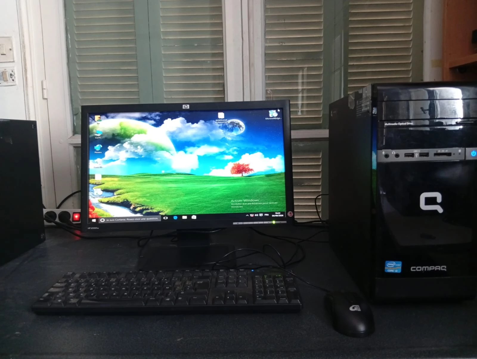  PC de bureau complet compac  i3-1ére