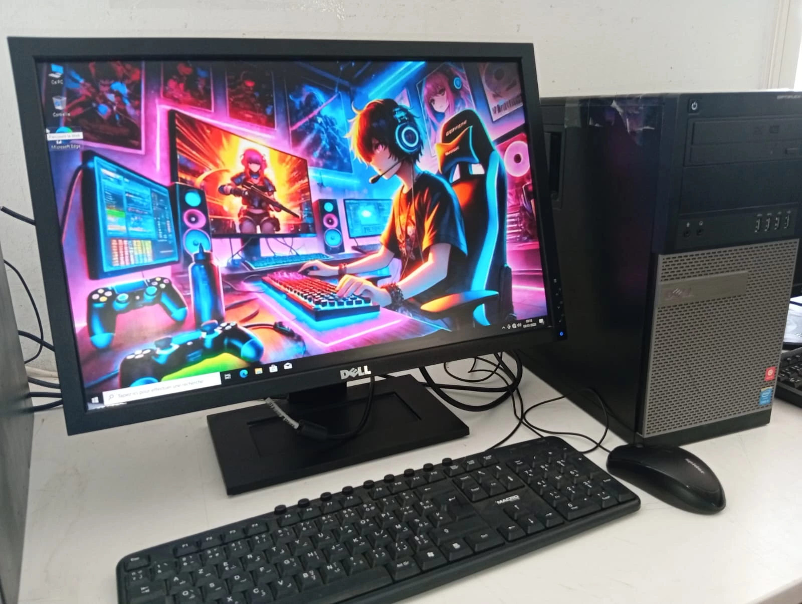 PC de Bureau Complet Dell OptiPlex - Core i5-4eme / 8 Go RAM + Écran Dell