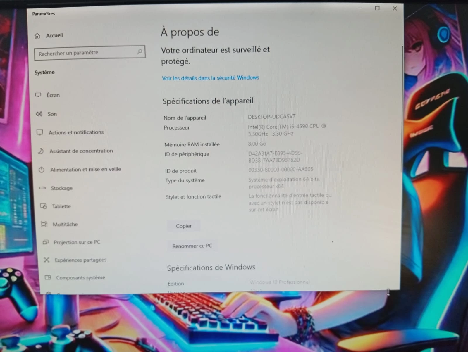 PC de Bureau Complet Dell OptiPlex - Core i5-4eme / 8 Go RAM + Écran Dell