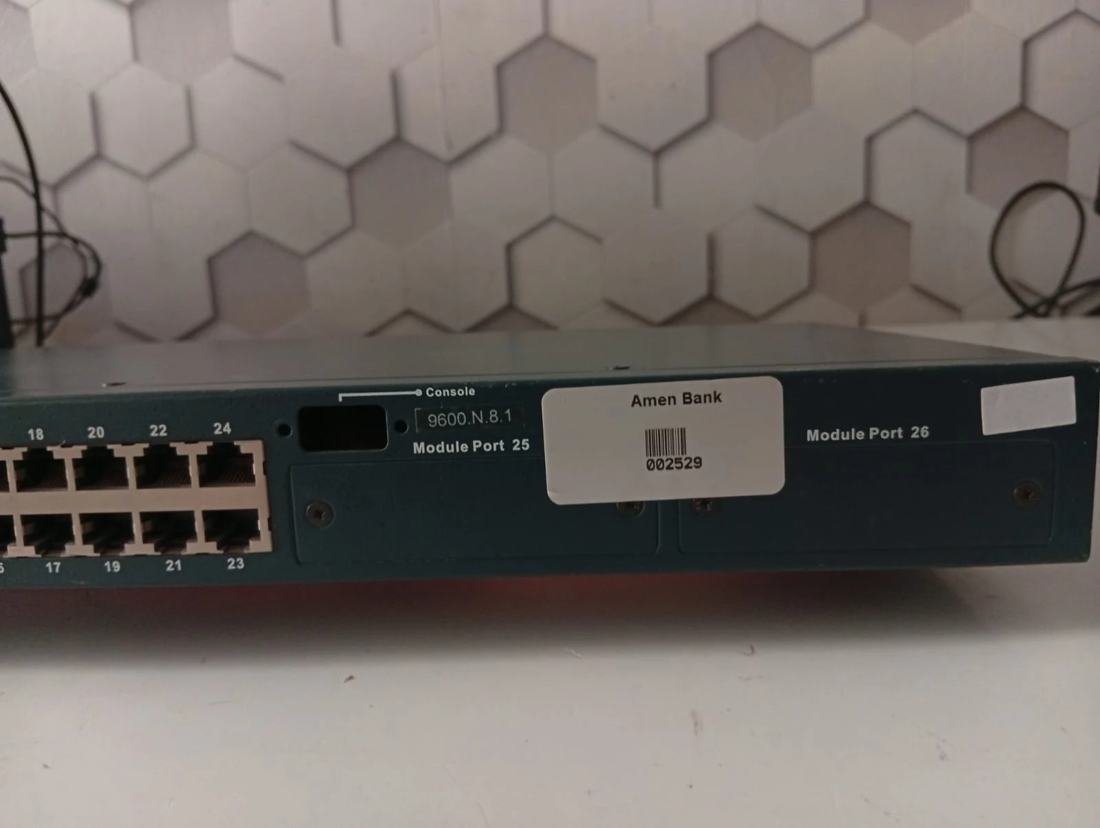 Switcheur GF42402M  MODULES PORTS 25 & 26