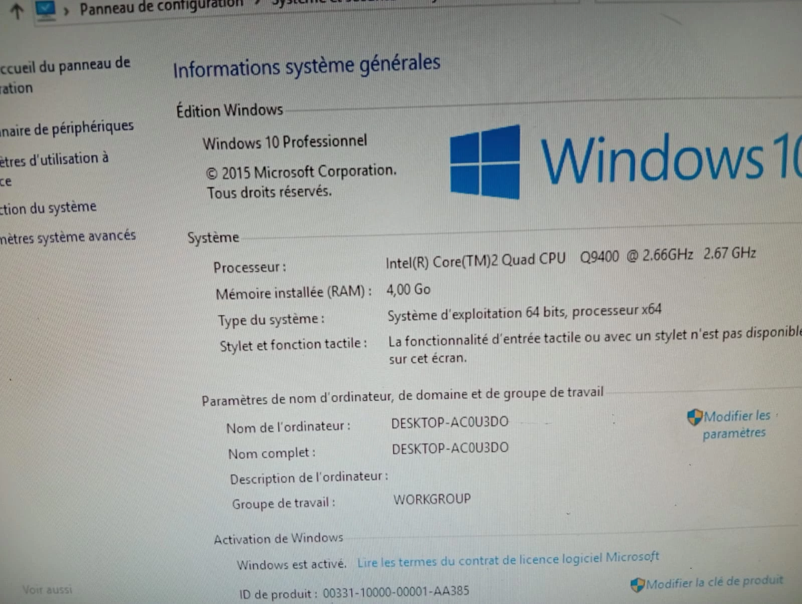 BONNE AFFAIRE - PC DE BUREAU COMPLET ACER VERITON 